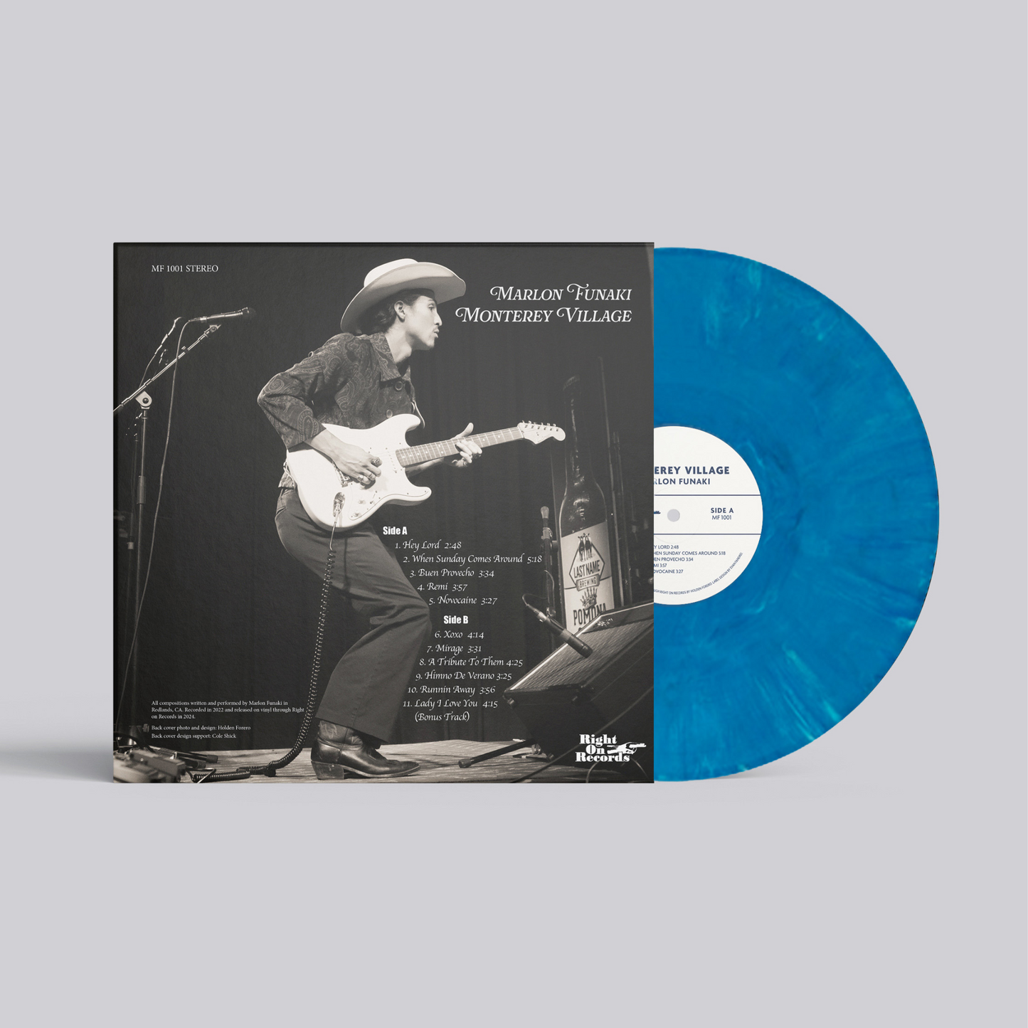 Limited Edition Monterey Village Vinyl